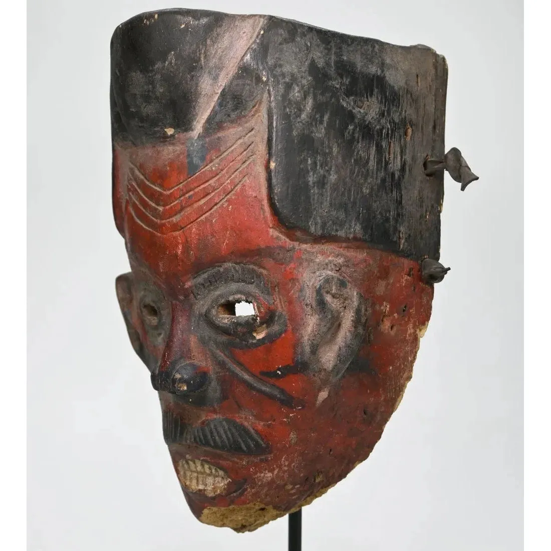 Ibibio Idiok Ekpo Society Hell Dwelling Spirit Mask, Nigeria #706