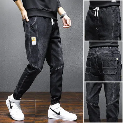 INSTOCK-Jeans men's autumn and winter trendy brand workwear loose