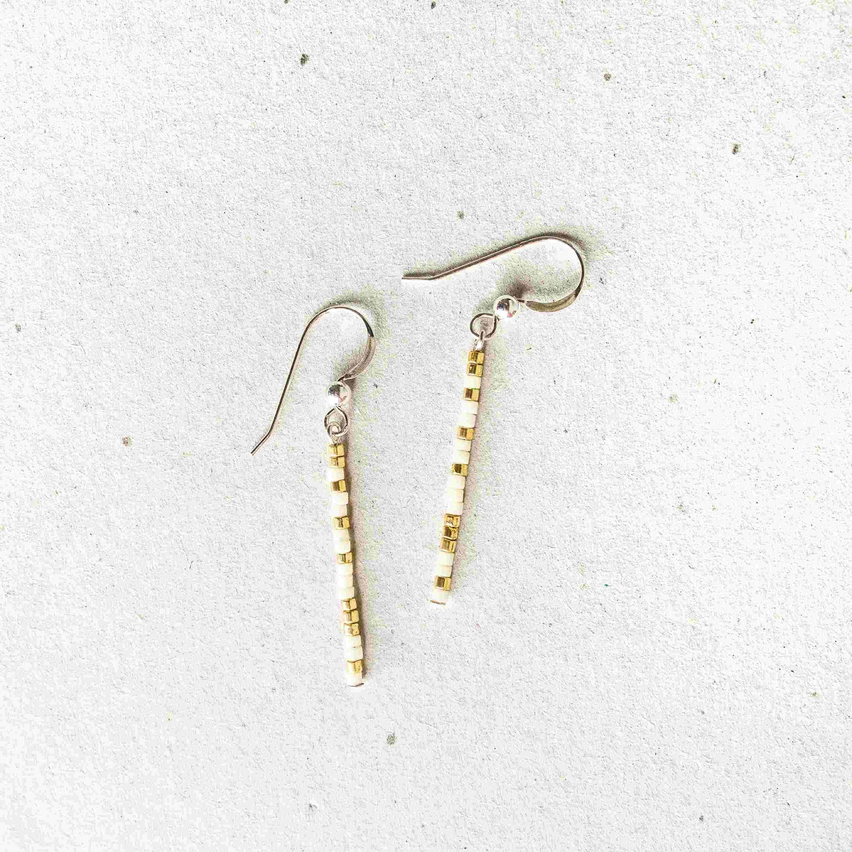 IRIS - MORSE CODE EARRINGS