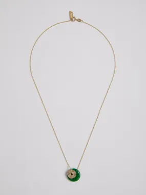 Jade Coin Necklace X Fong Min Liao