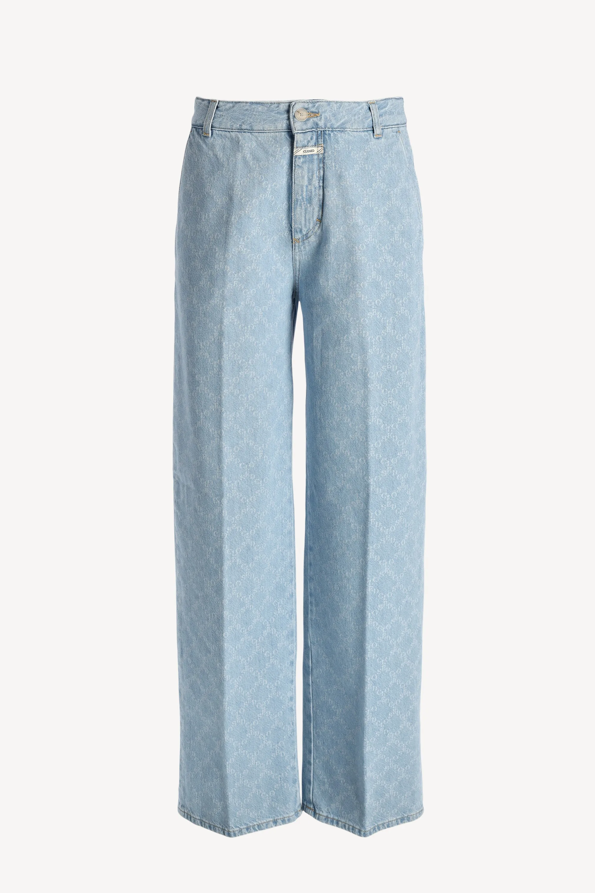 Jeans Jurdy Print in Light Blue