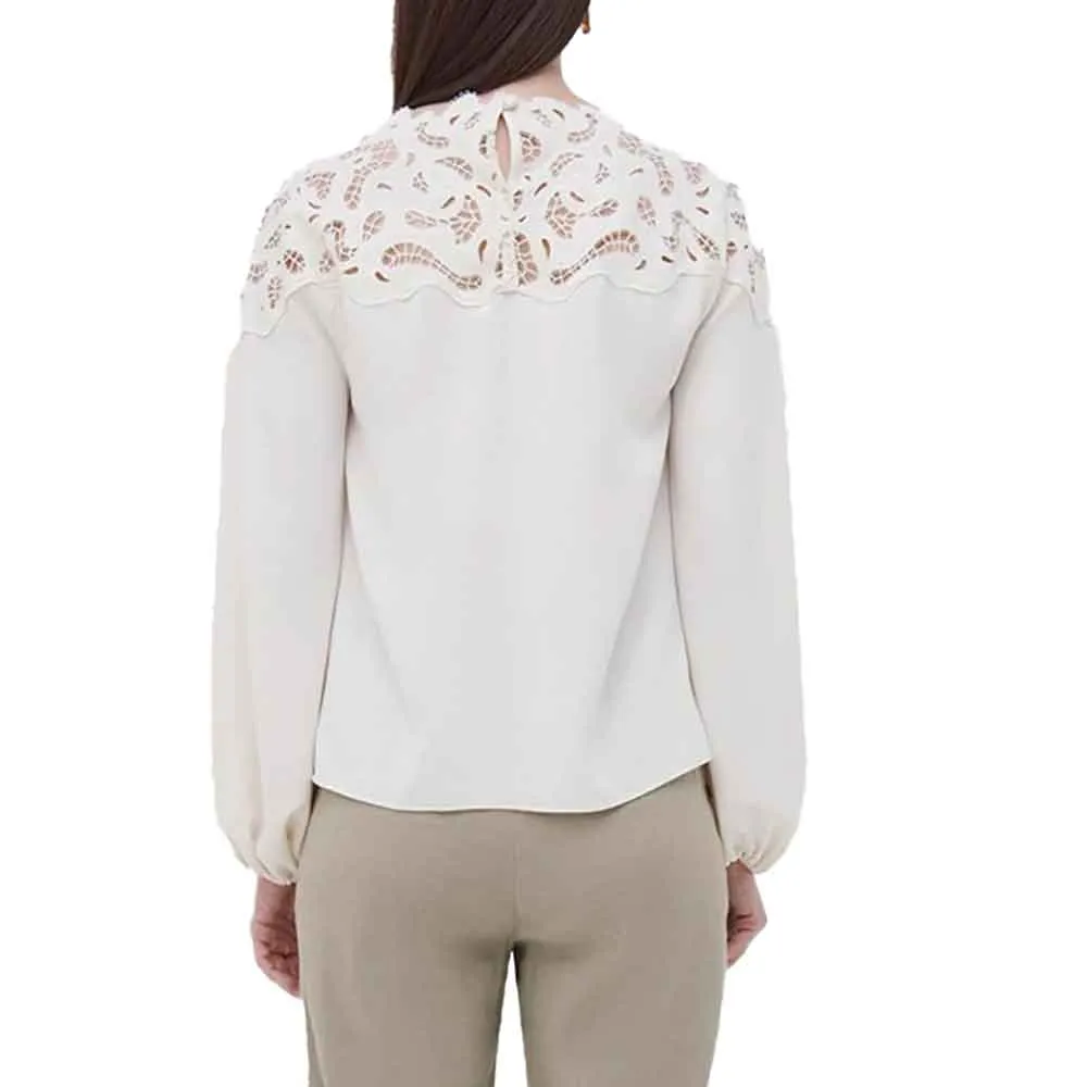 Jonathan Simkhai Lochlyn Embroidered Top