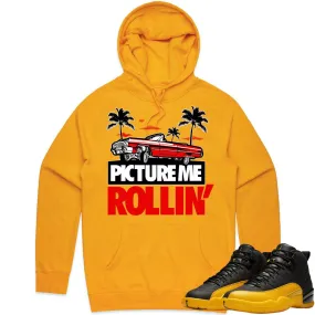 Jordan 6 Yellow Ochre 6s Hoodie to Match - RED PMR