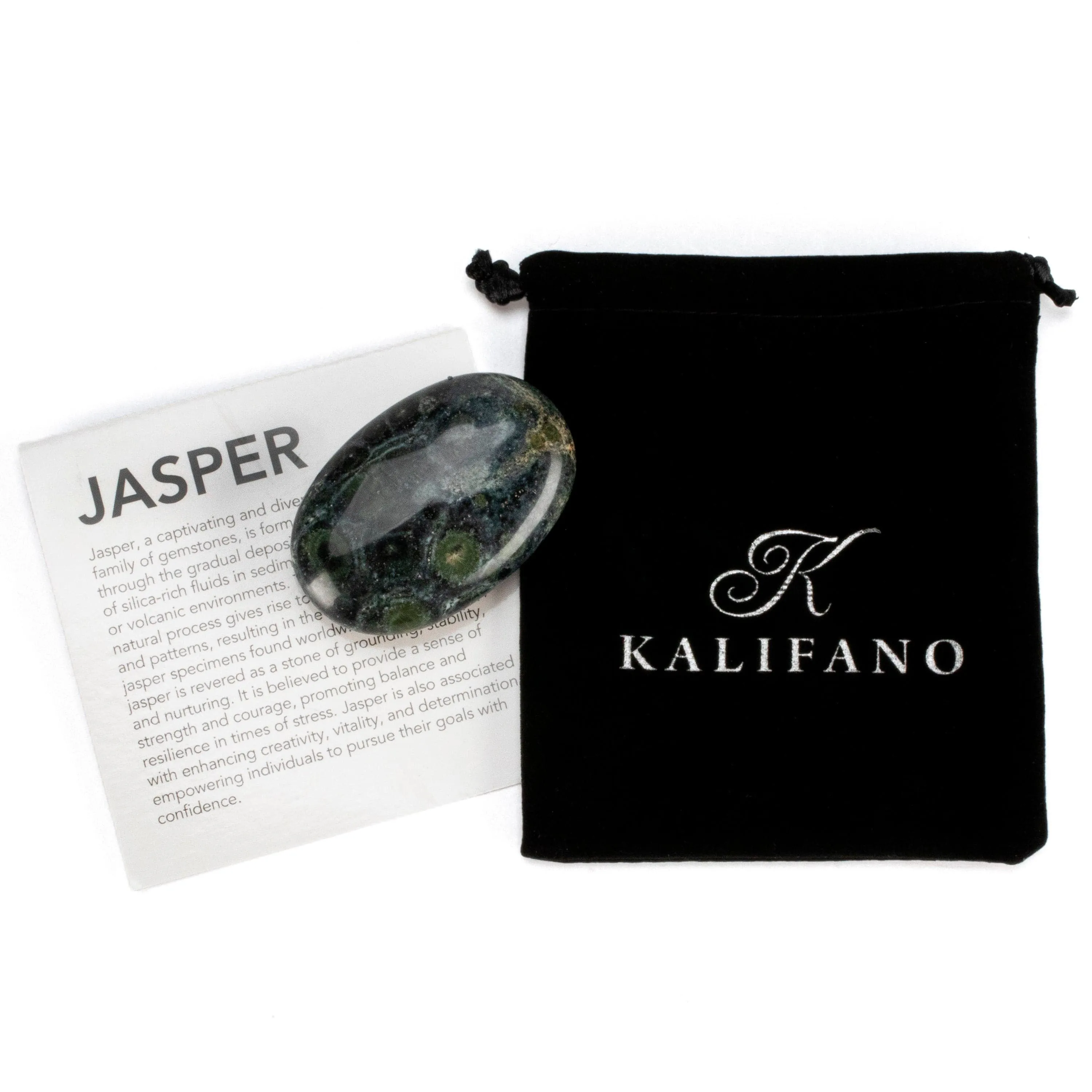 Kambaba Jasper Palm Stone