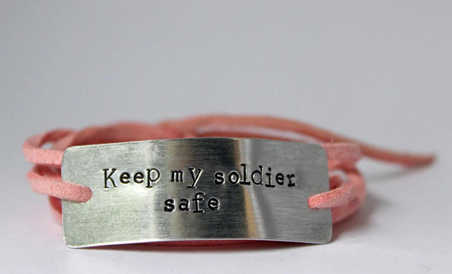 Keep My Soldier Safe Wrap Bracelet