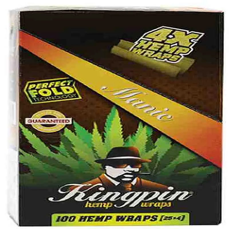 Kingpin hemp wraps flavoured