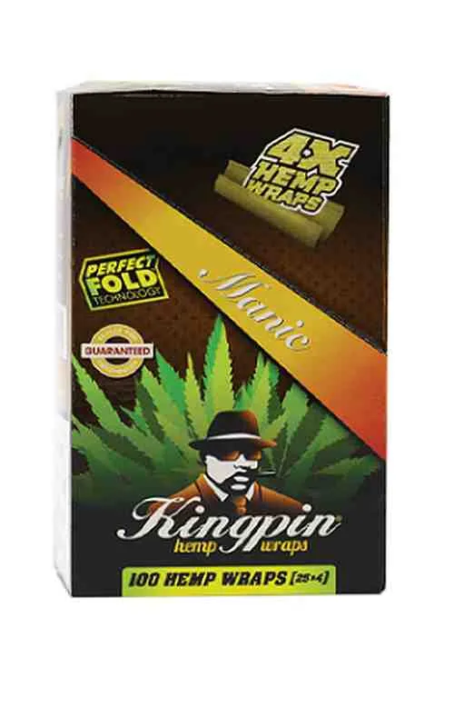 Kingpin hemp wraps flavoured