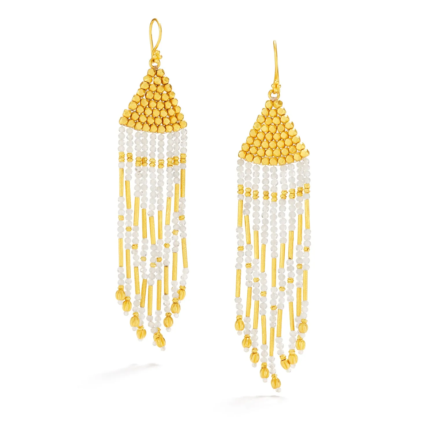 Kipas Quartz Earrings