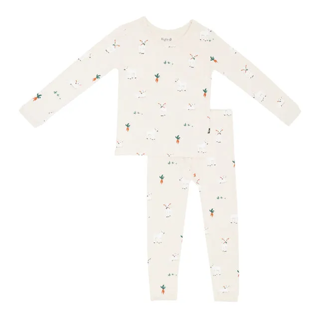 Kyte Baby Long Sleeve Printed Toddler Pajama Set in Goat