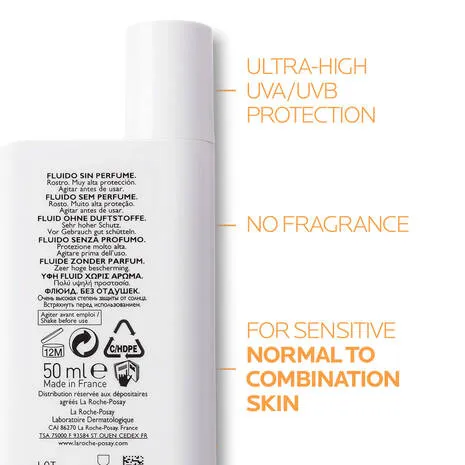 La Roche-Posay Anthelios UVMune400 Invisible Fluid SPF50  50ml