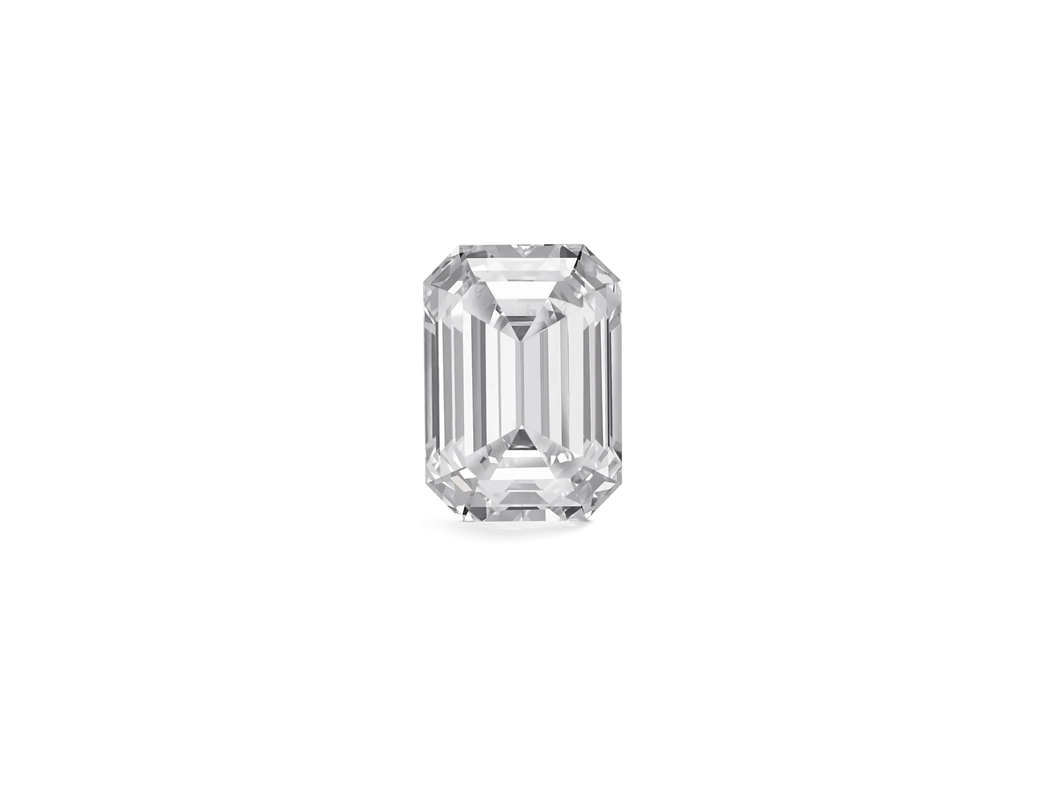 Lab-Grown Loose 2ct. Emerald Cut Diamond | White