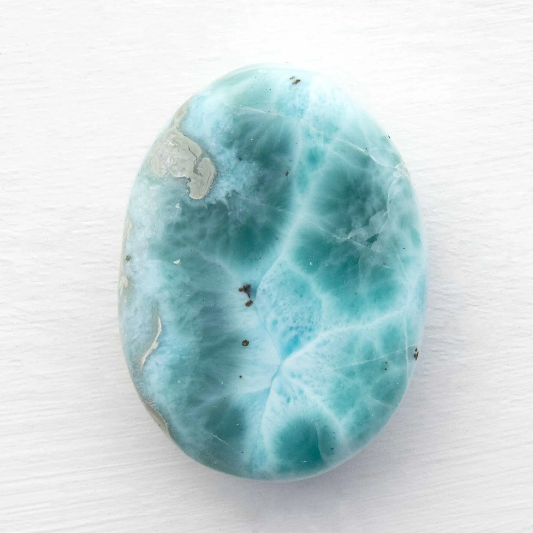 Larimar - AA-Grade, Palm Stone