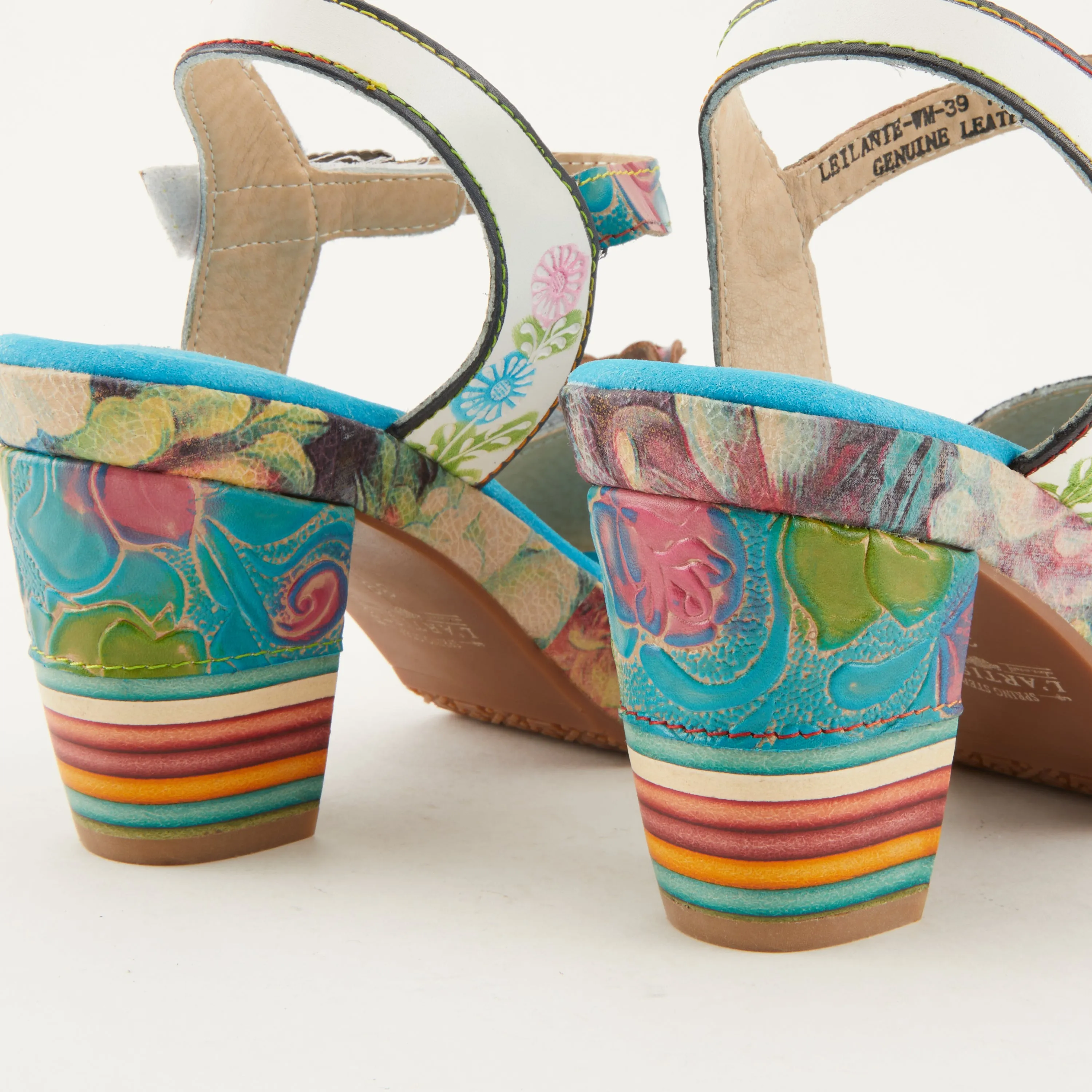 L'ARTISTE LEILANIE SLINGBACK SANDALS