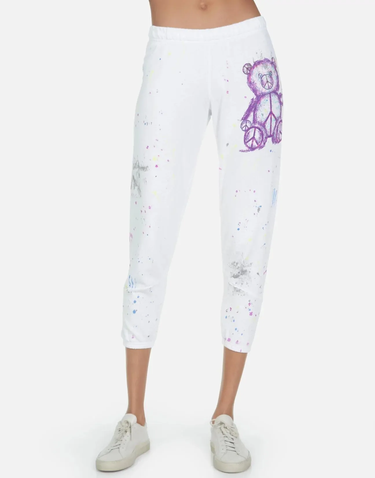 Lauren Moshi Annabelle Peace Teddy Sweatpants