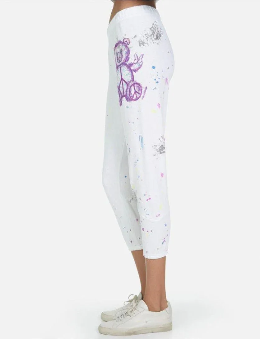 Lauren Moshi Annabelle Peace Teddy Sweatpants