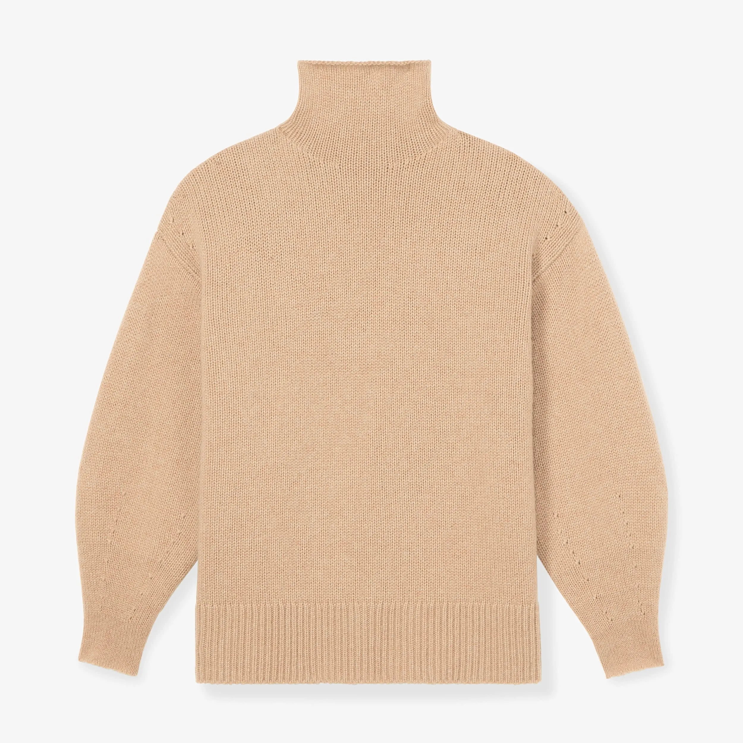 Lea Sweater - Plush Cashmere :: Light Maple