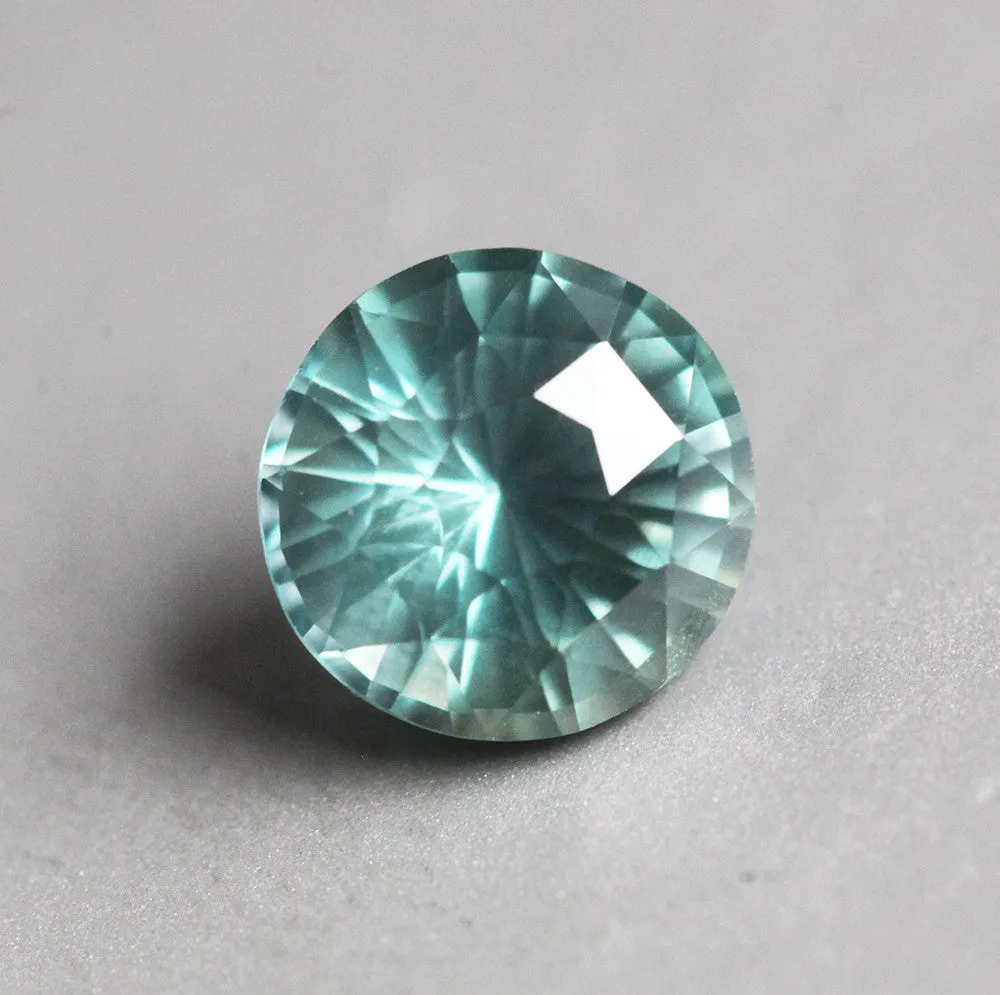 Loose 2.04 Ct Round Green Sapphire