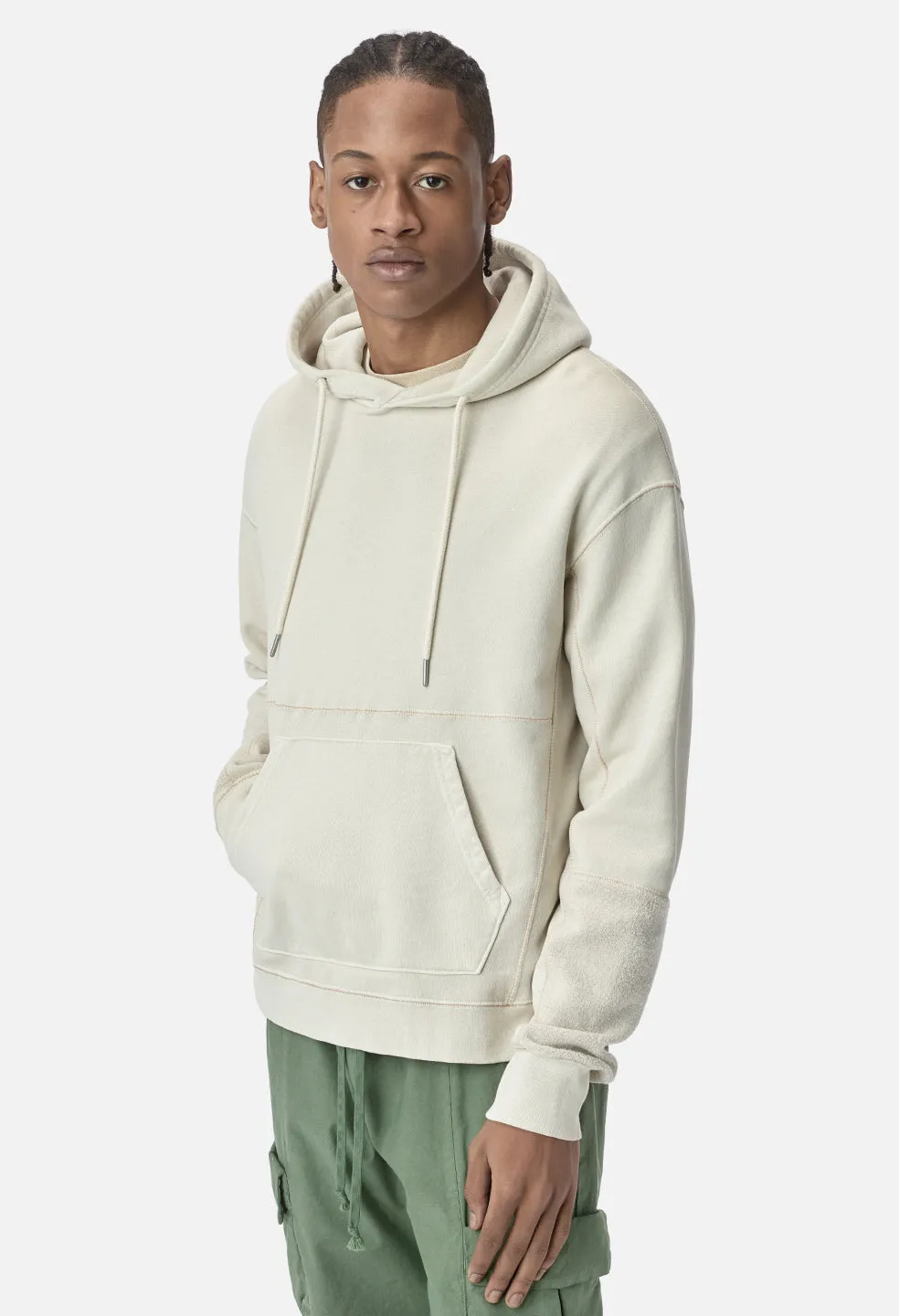 Loose Stitch Beach Hoodie / Washed Dune