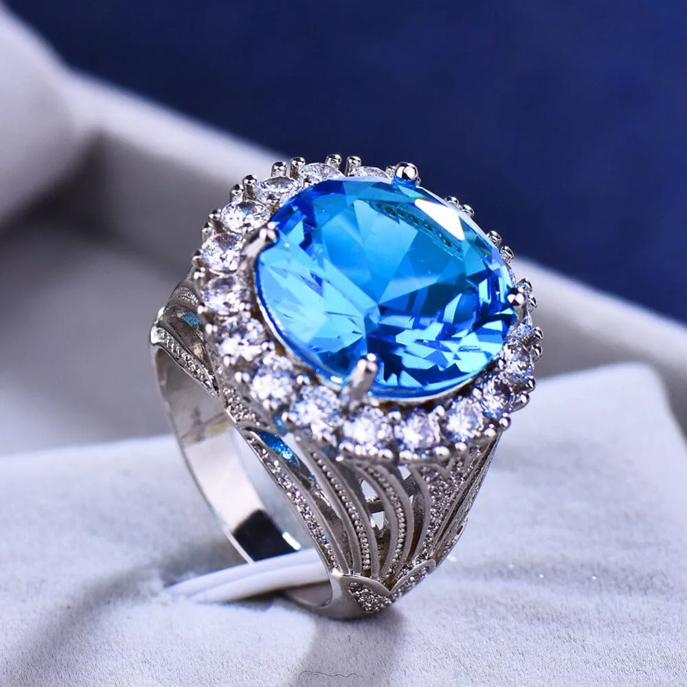 Luxury Sapphire Ring