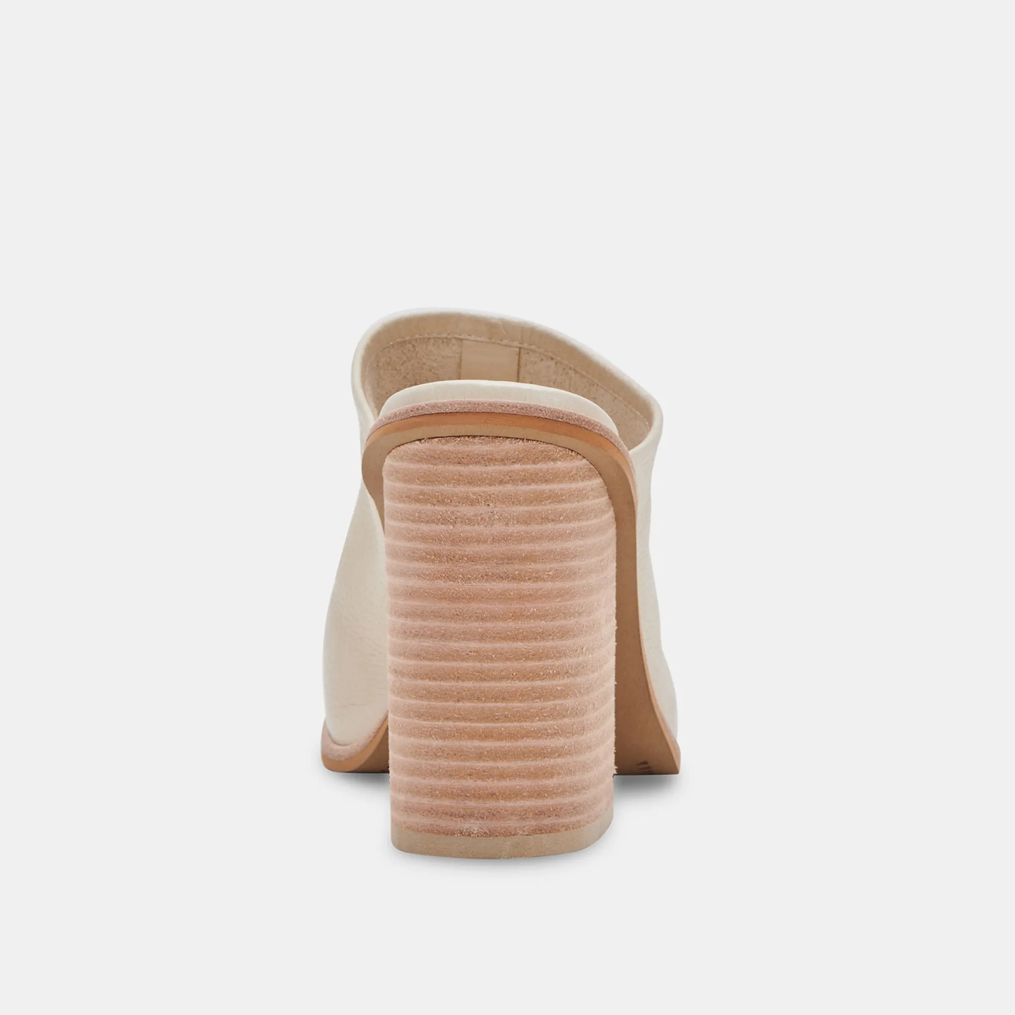 MAVISE HEELS SAND LEATHER - re:vita