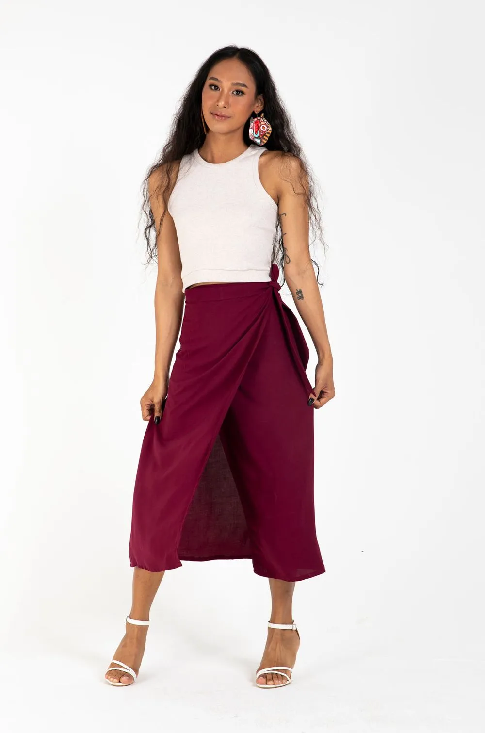 Maxi Wrap Skirt