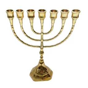 Menorah Silver Plated Candle Holder Judaica 11.8″ / 30 cm