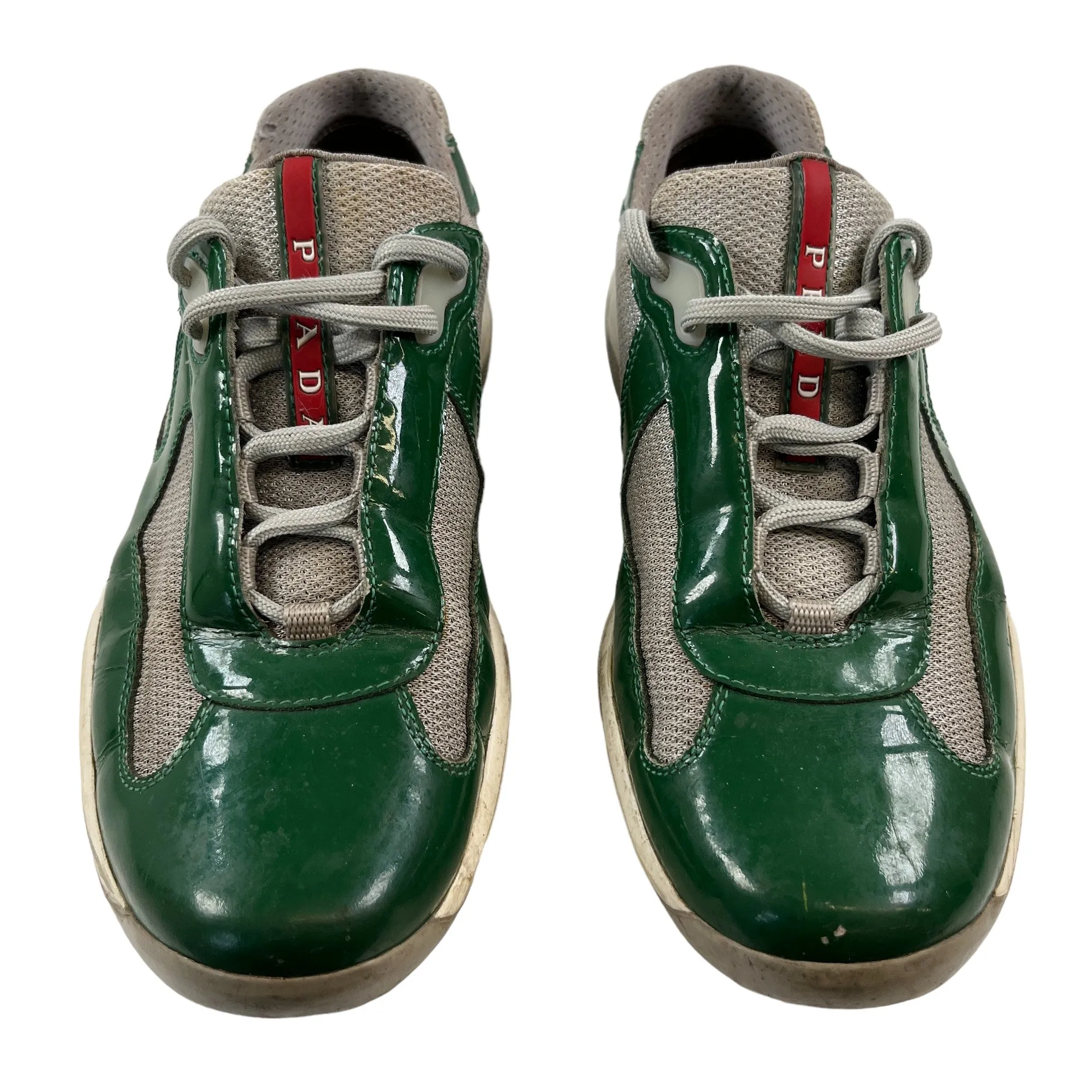 Men's America'S Cup Low Trainers Green Size EU 39.5 / UK 5.5