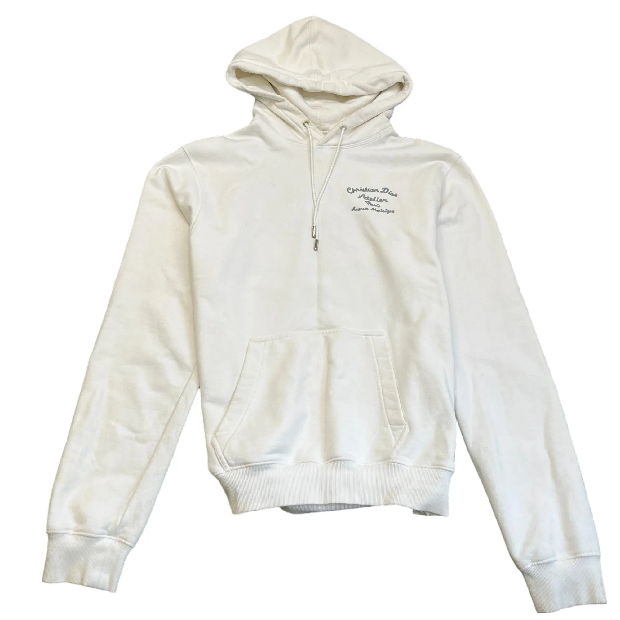 Men's Atelier Hoodie White Size L