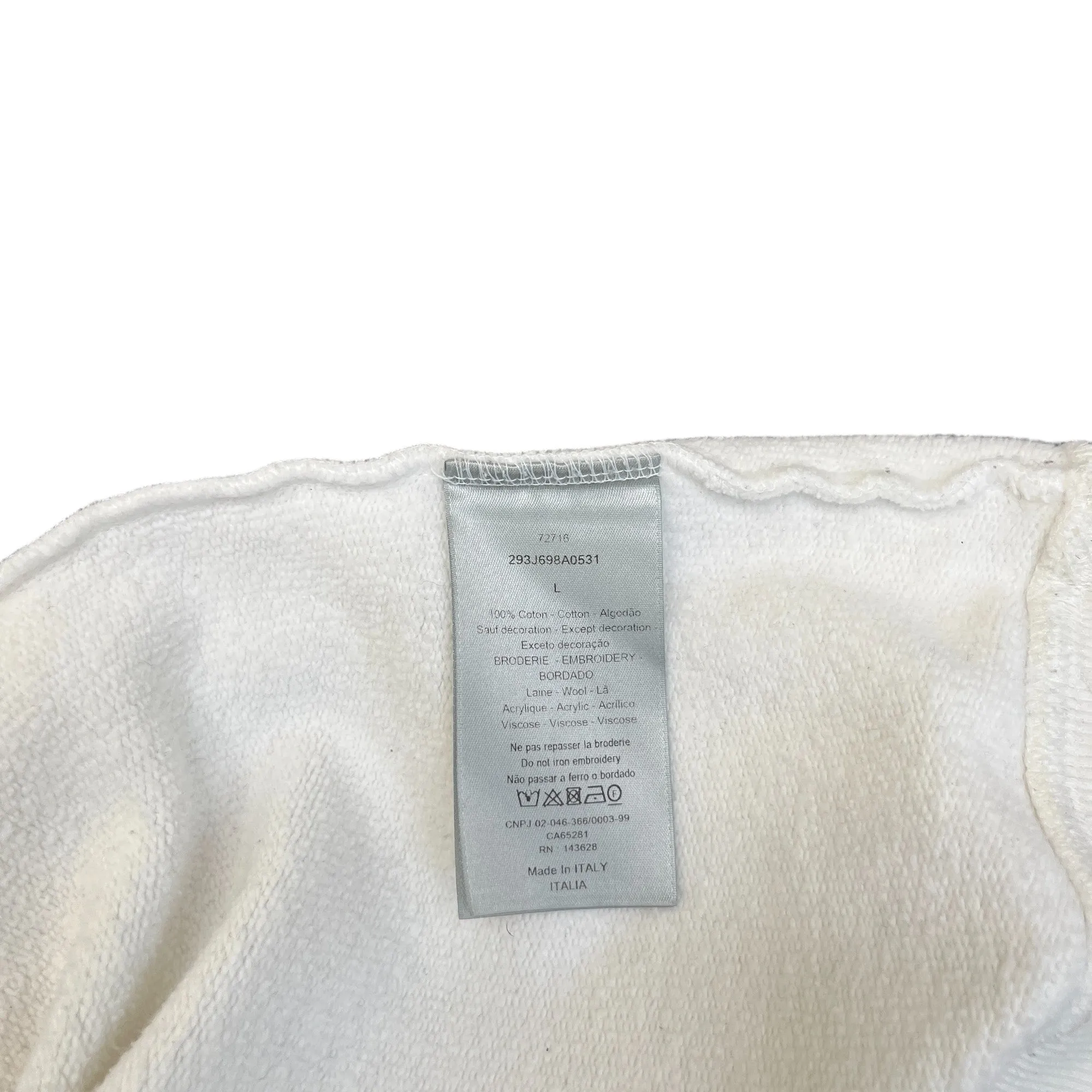 Men's Atelier Hoodie White Size L