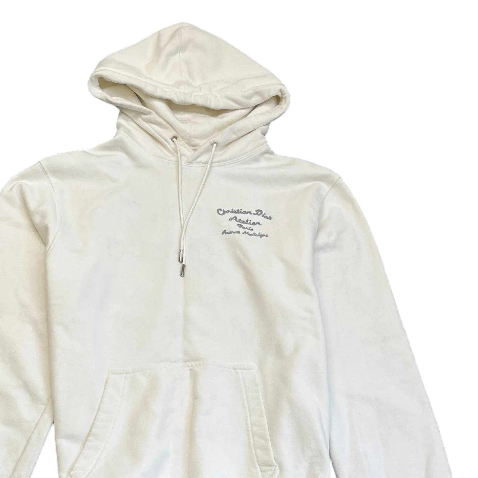 Men's Atelier Hoodie White Size L