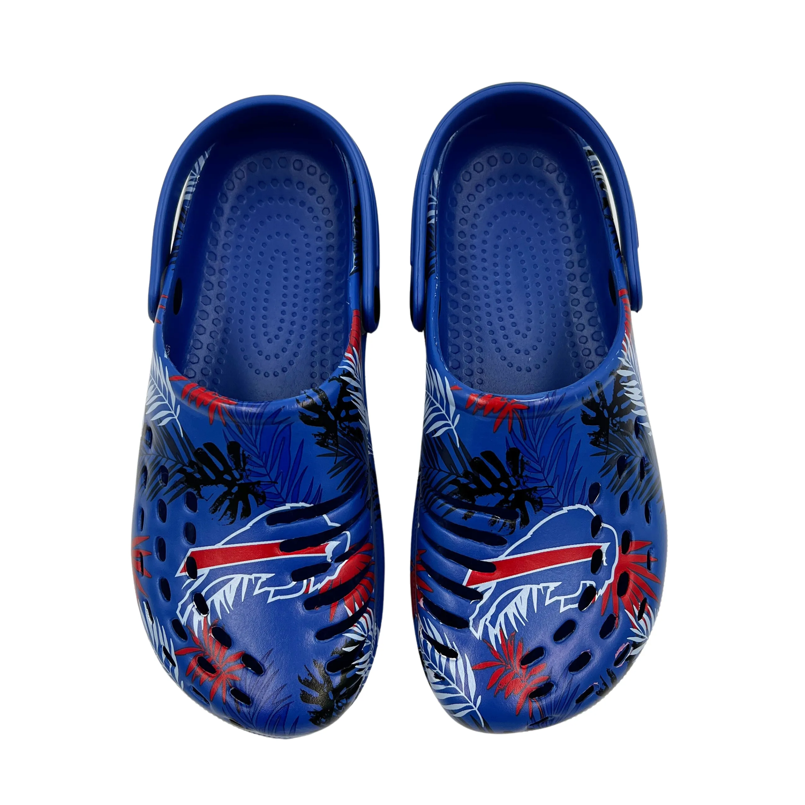 Men's Buffalo Bills Floral Clogs