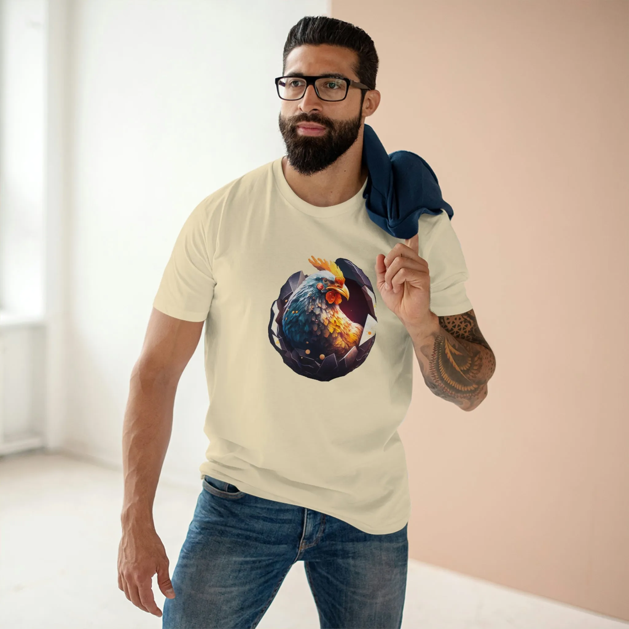 Men's Chicken Bash Crew Neck T-shirt