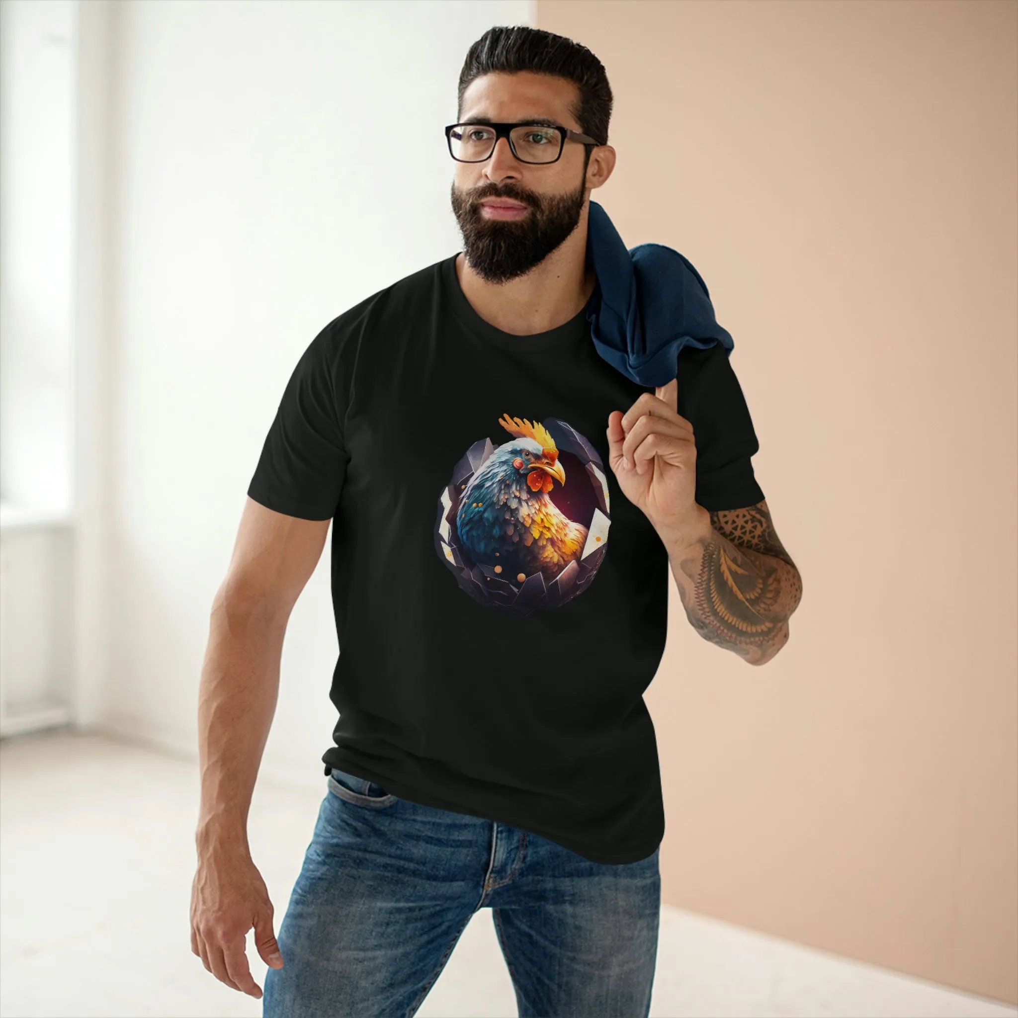 Men's Chicken Bash Crew Neck T-shirt