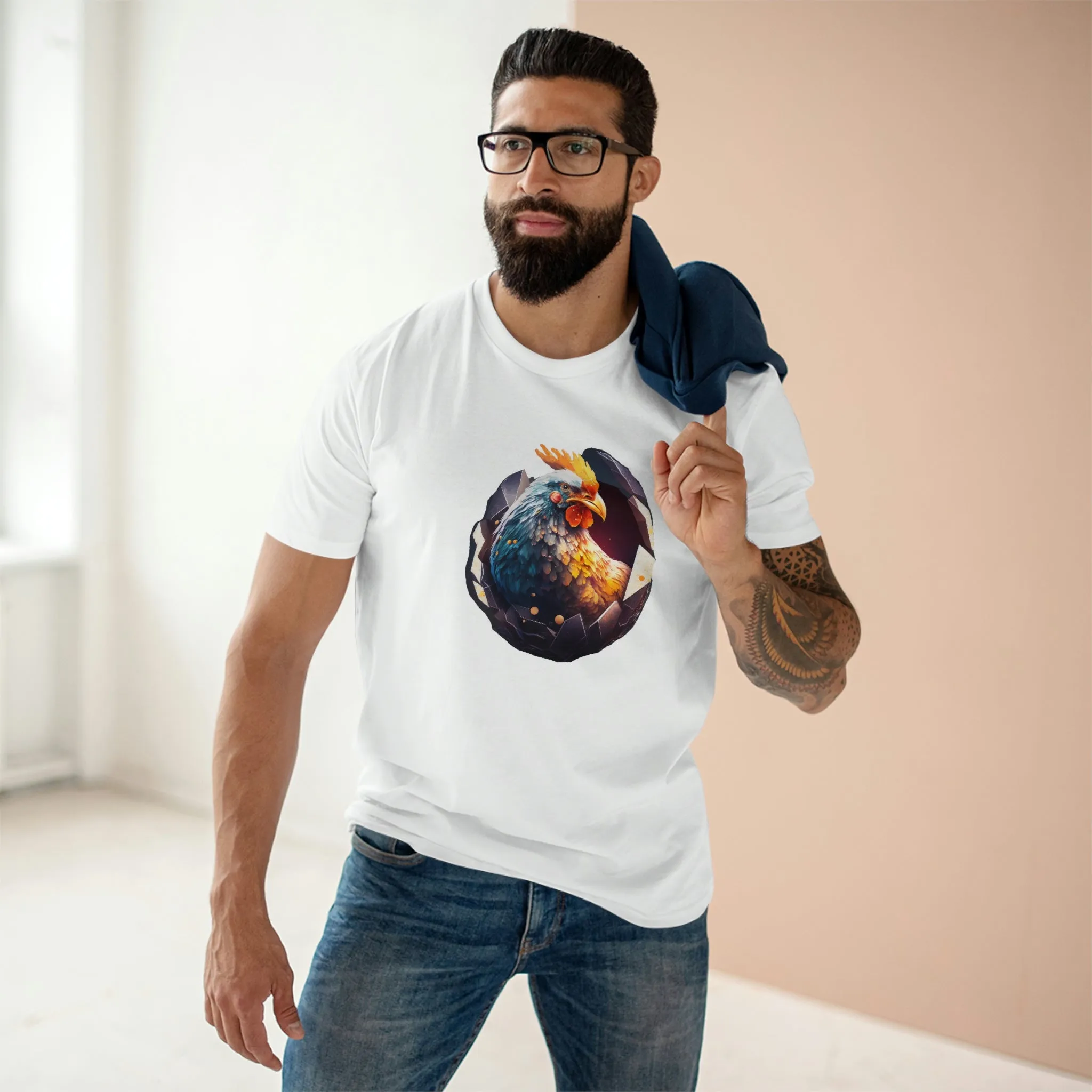 Men's Chicken Bash Crew Neck T-shirt