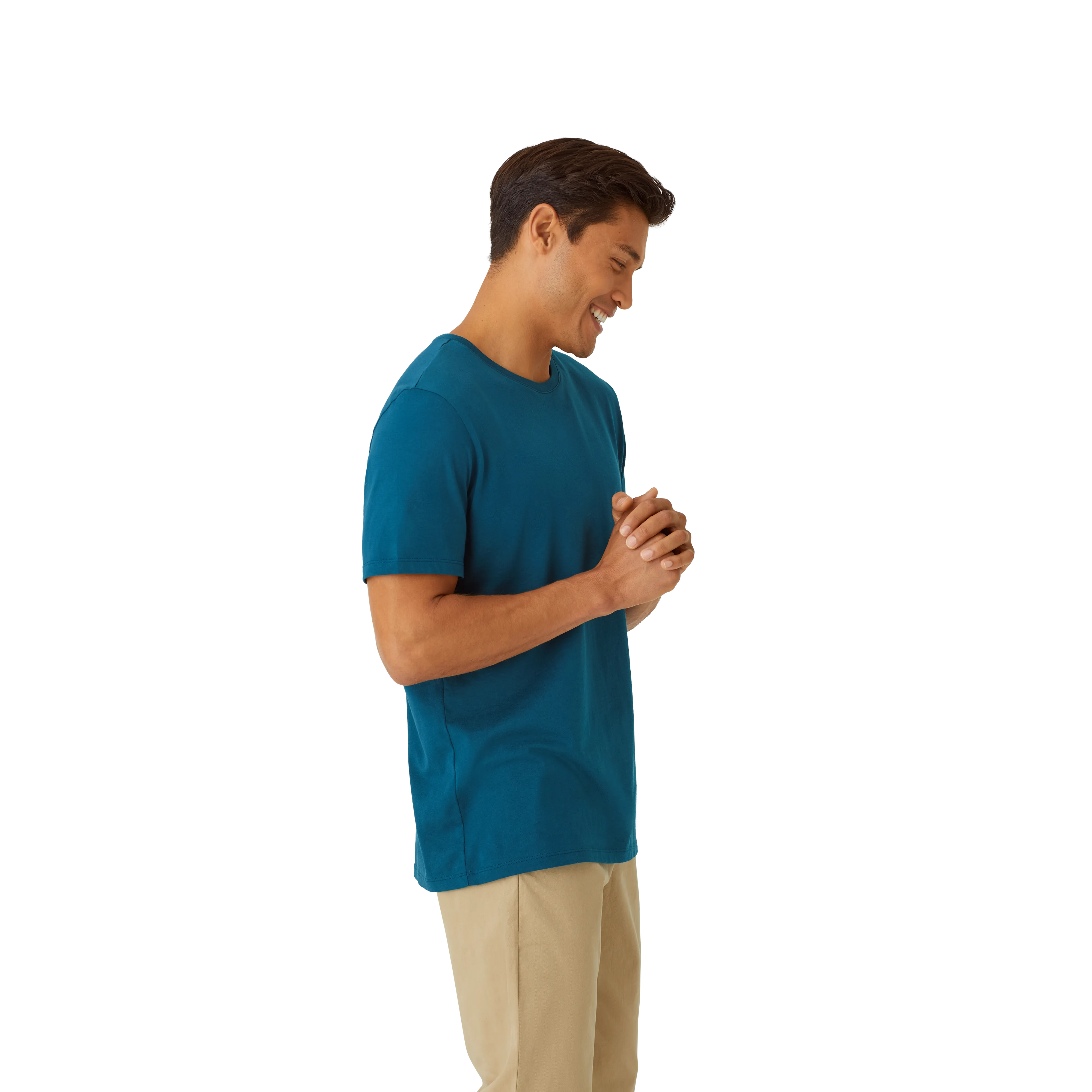 Men's Pima Cotton Crew Neck T-Shirt