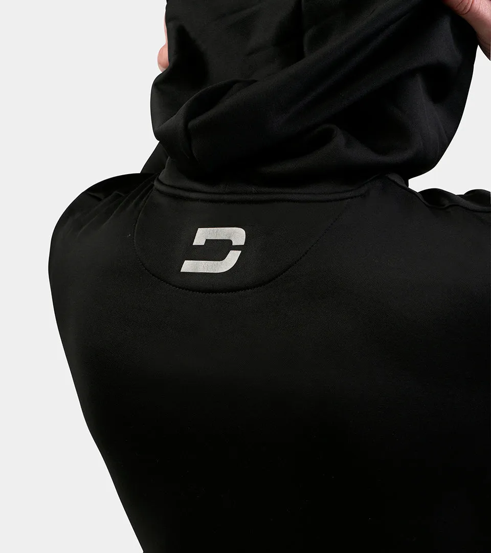 MENS ULTRA FIT HOODIE - BLACK