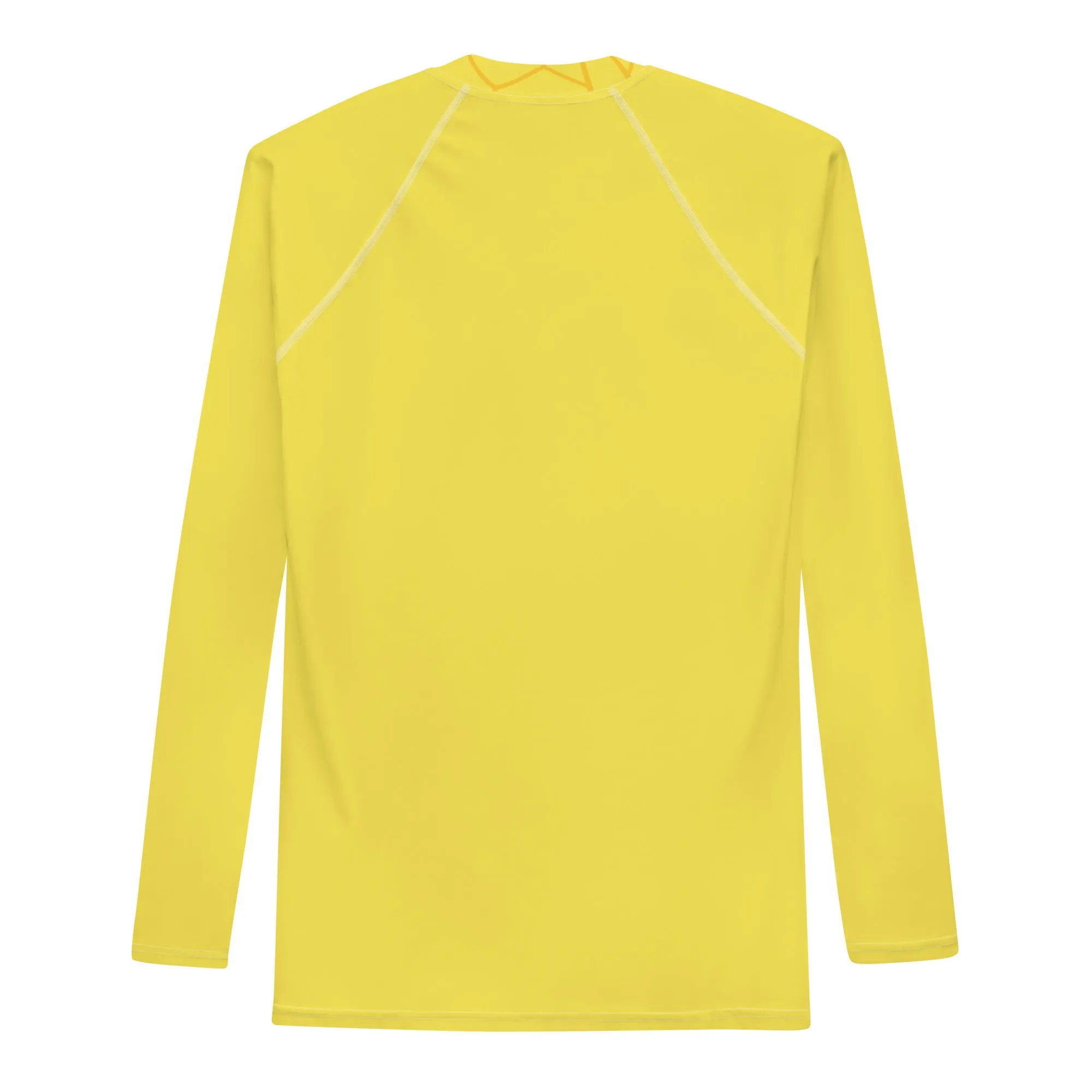 Men's Yellow Rash Guard