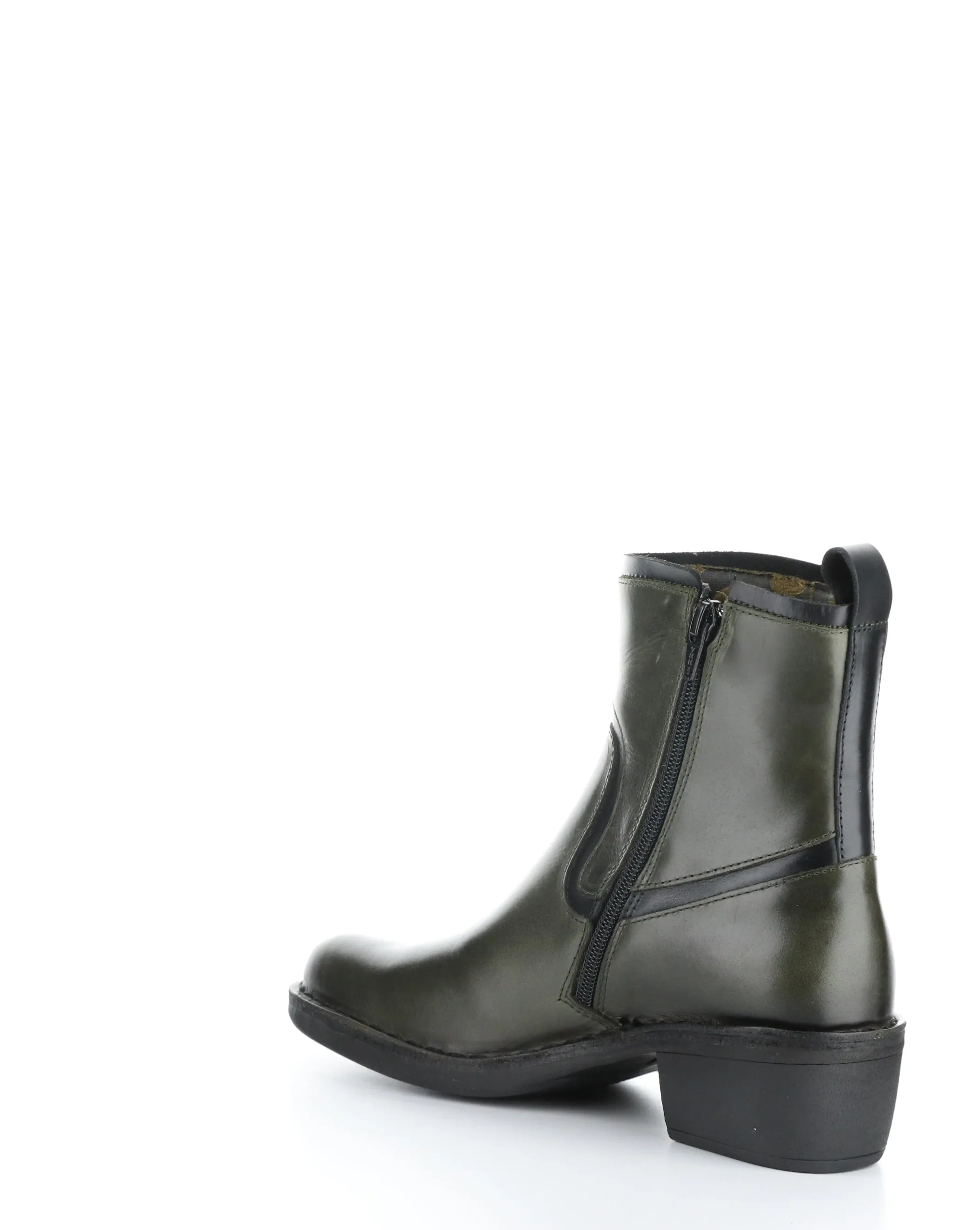 MIZI102FLY 002 DIESEL/BLACK Round Toe Boots