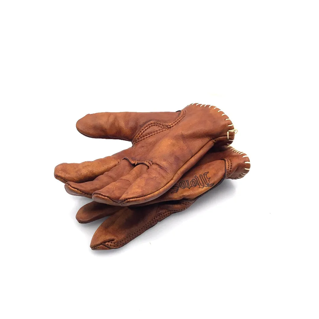 MotoStuka Leather Gloves - Oak