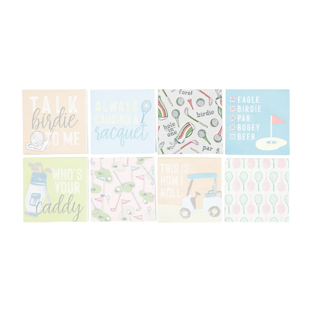 Mud Pie Tennis & Golf Napkins