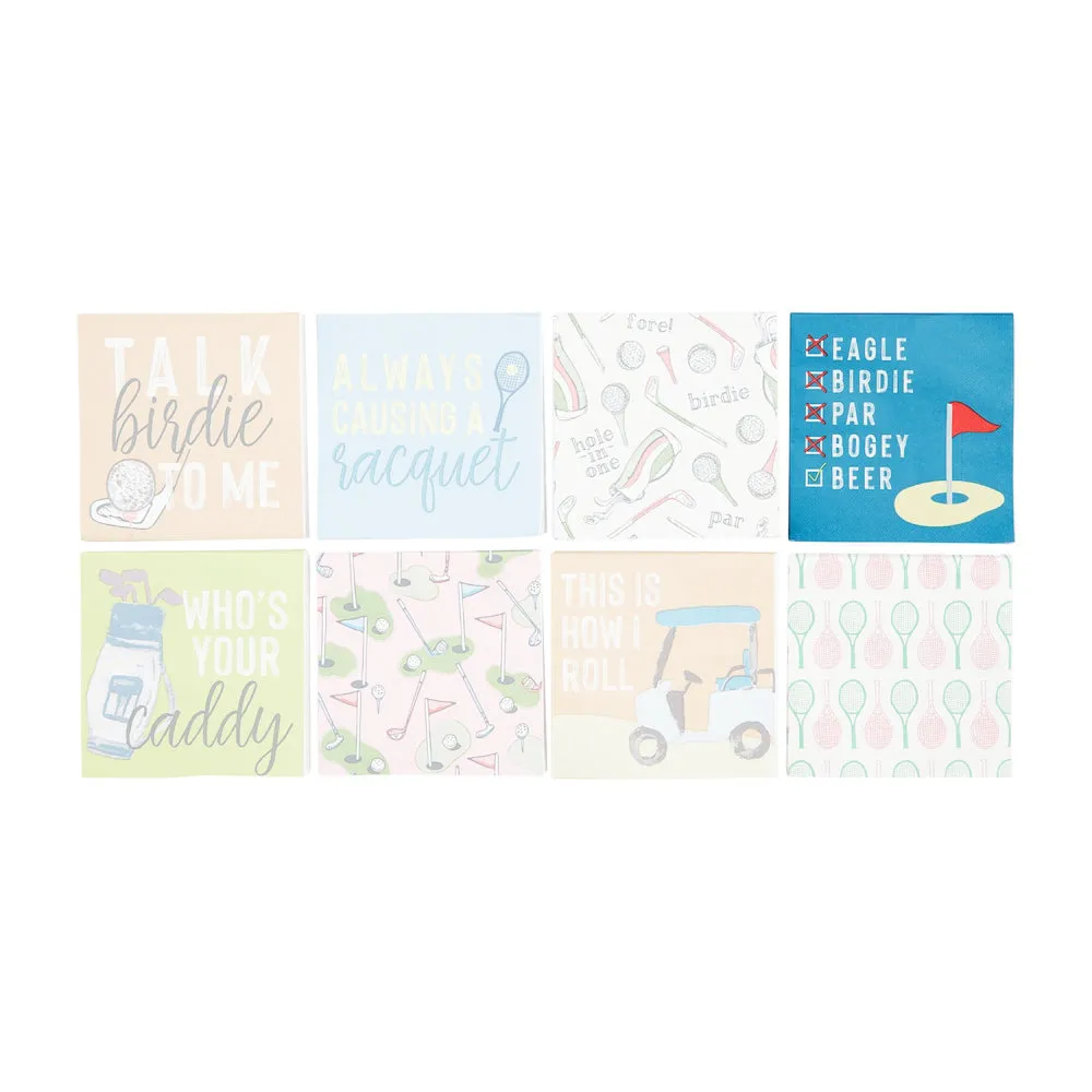 Mud Pie Tennis & Golf Napkins