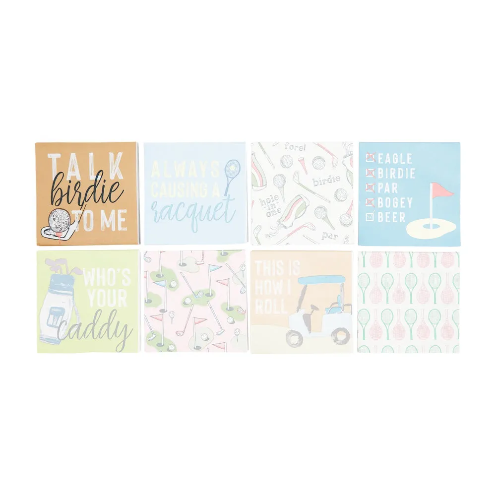 Mud Pie Tennis & Golf Napkins