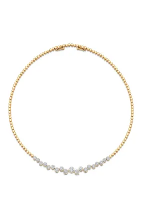 Muna Cluster Choker Necklace