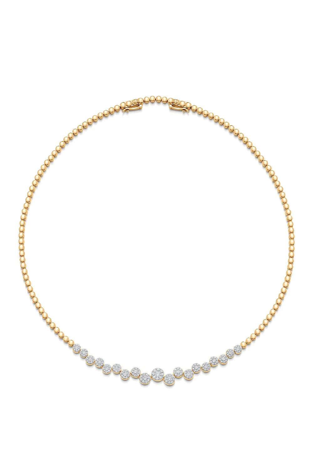 Muna Cluster Choker Necklace