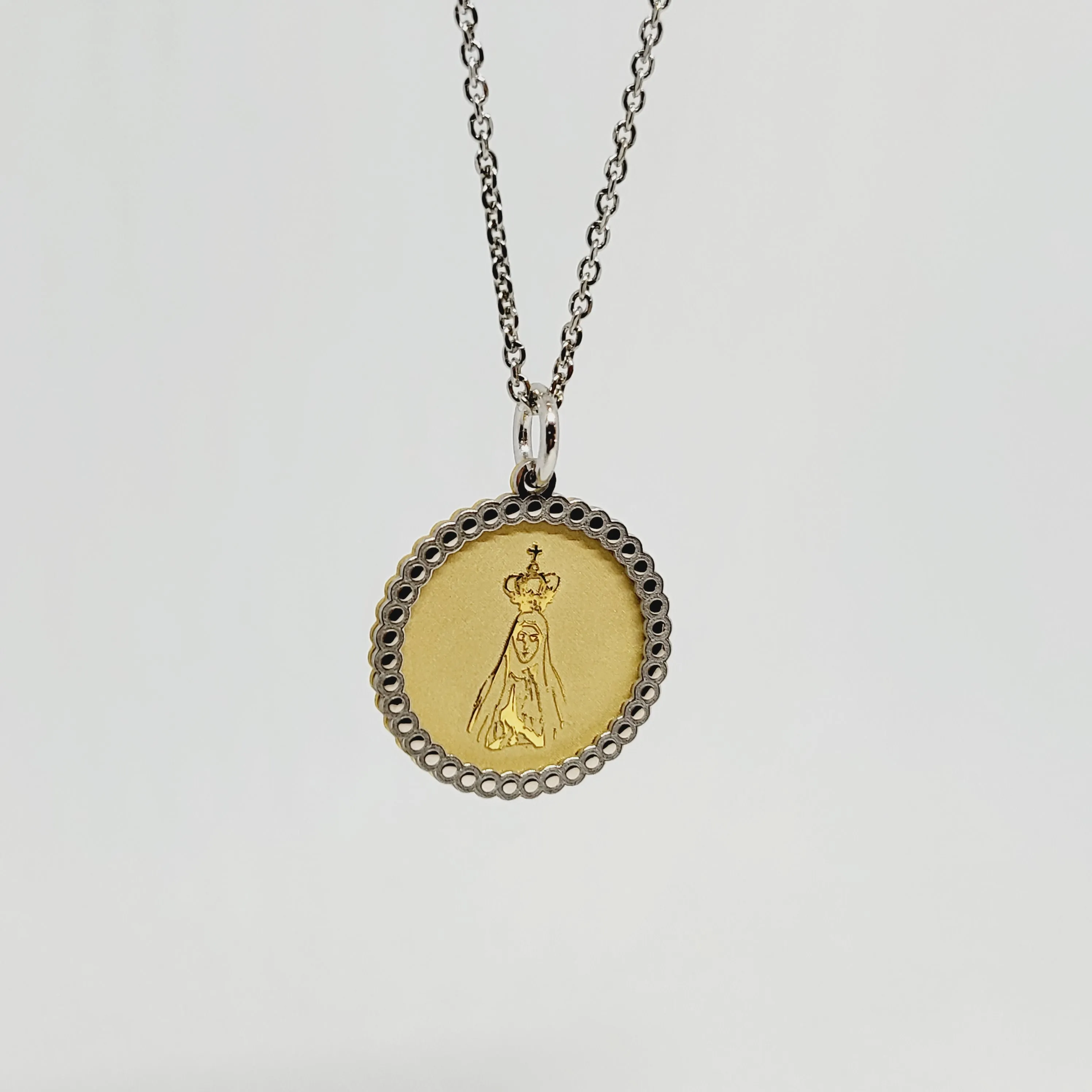 Necklace - Our Lady of Fatima [Sterling Silver]