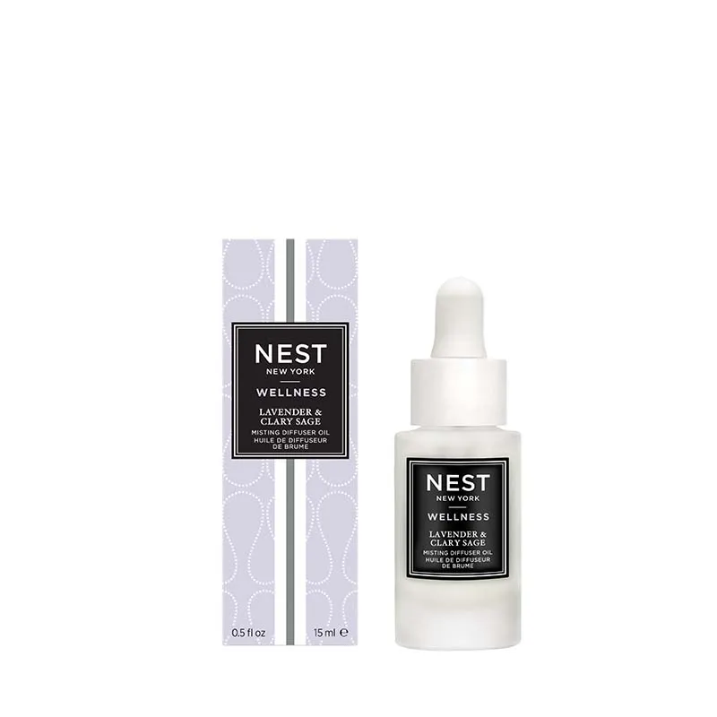 NEST FRAGRANCES | Lavender & Clary Sage Misting Diffuser Refill