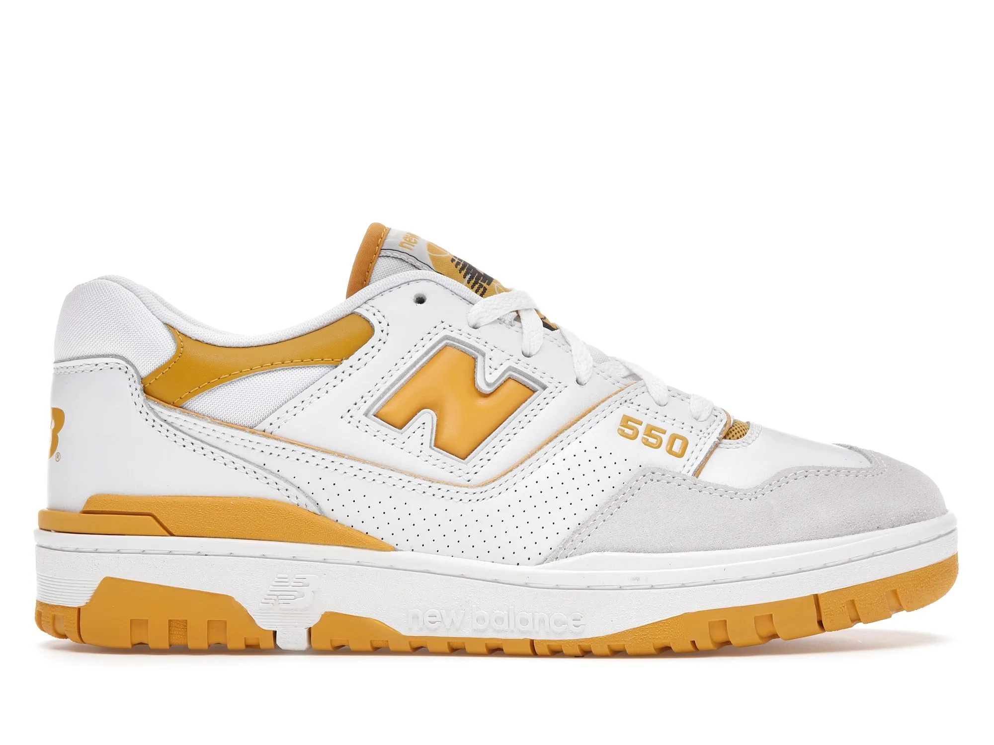 New Balance 550 "Sea Salt Varsity Gold"