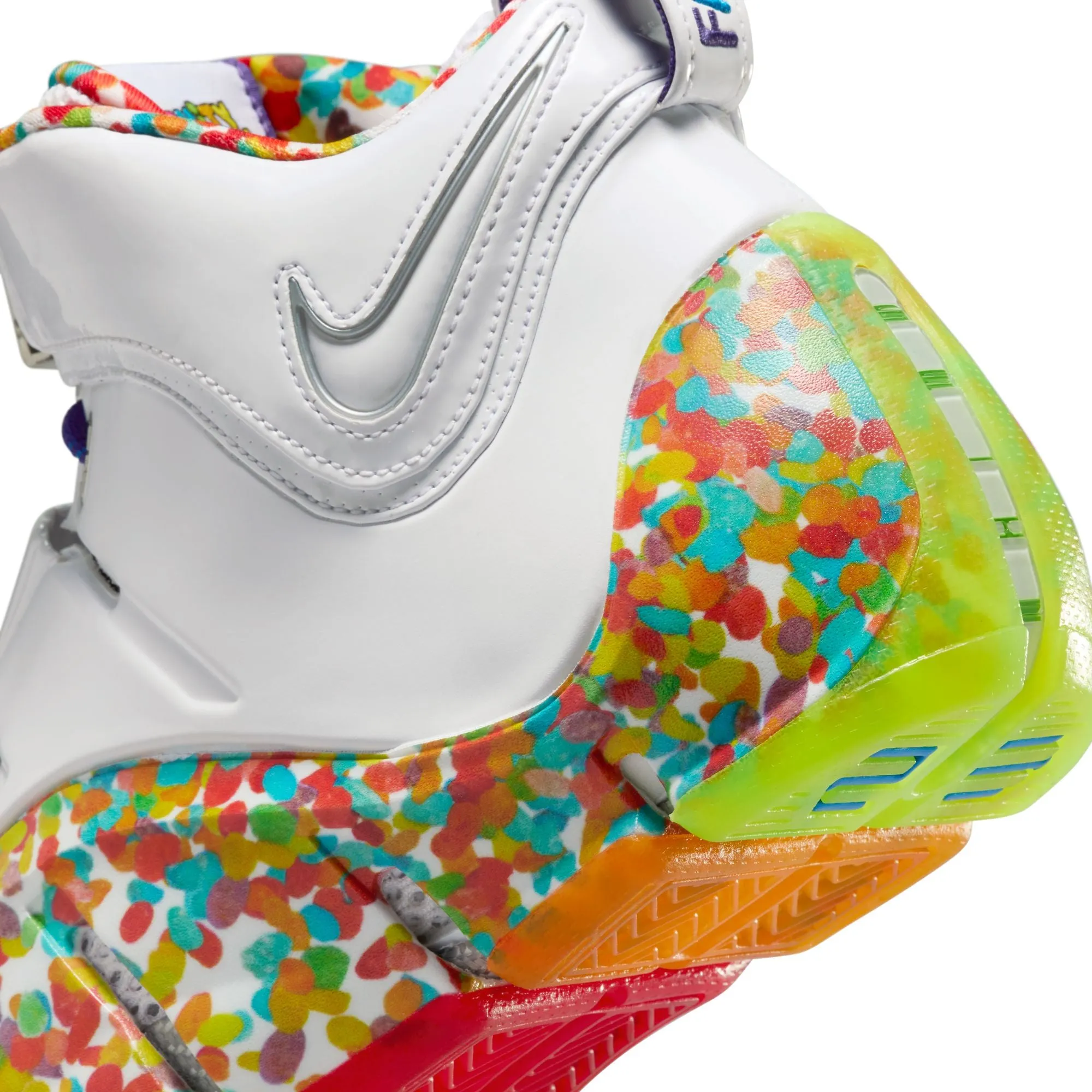 Nike Lebron IV White/True Red-Mean Green-Varsity Purple DQ9310-100