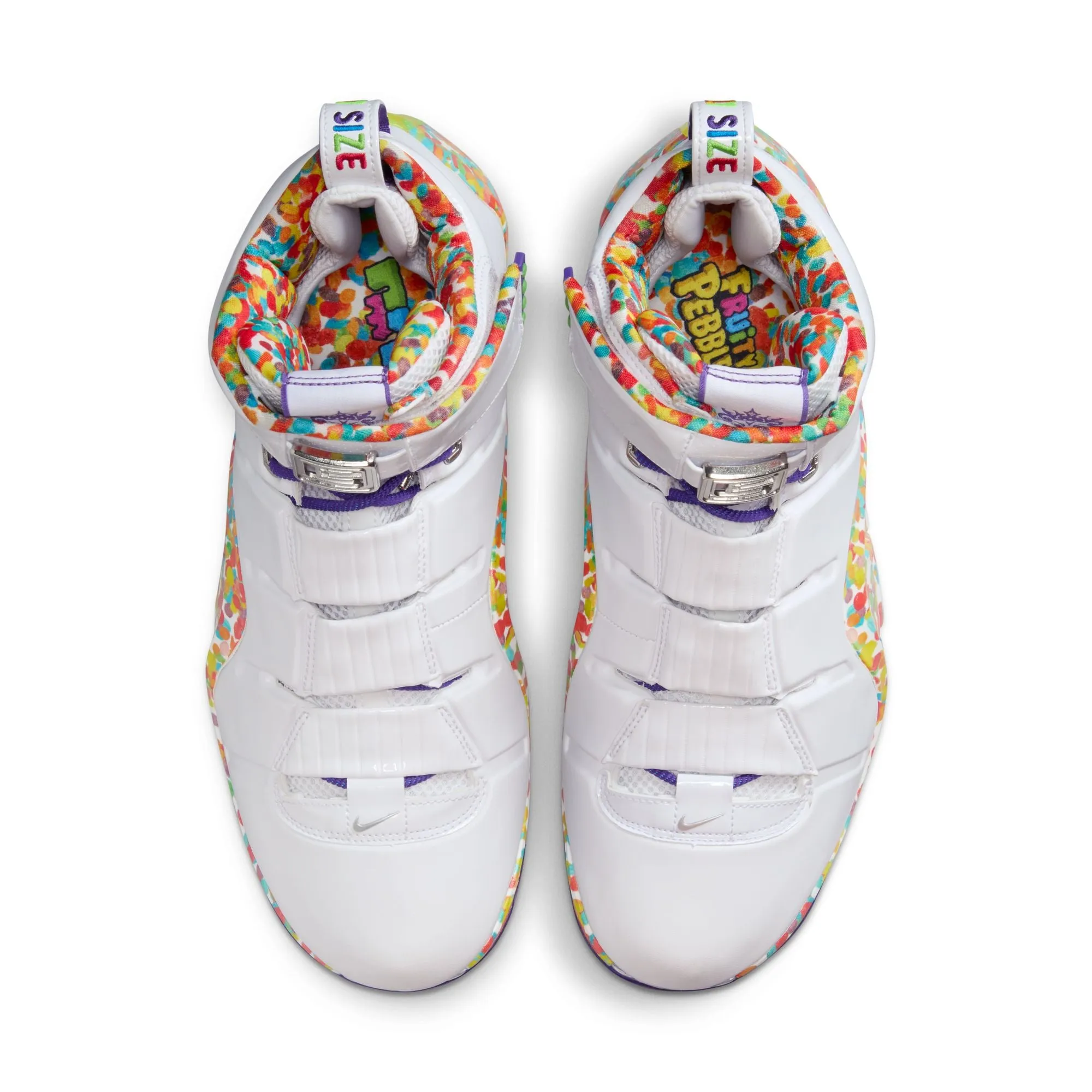 Nike Lebron IV White/True Red-Mean Green-Varsity Purple DQ9310-100