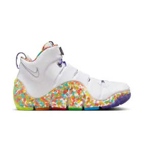 Nike Lebron IV White/True Red-Mean Green-Varsity Purple DQ9310-100